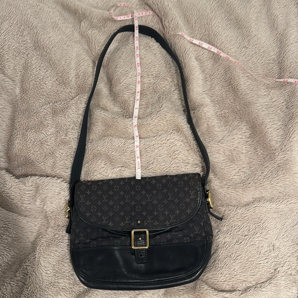 Louis Vuitton Black and Gray Crossbody Bag - Picture 9 of 9